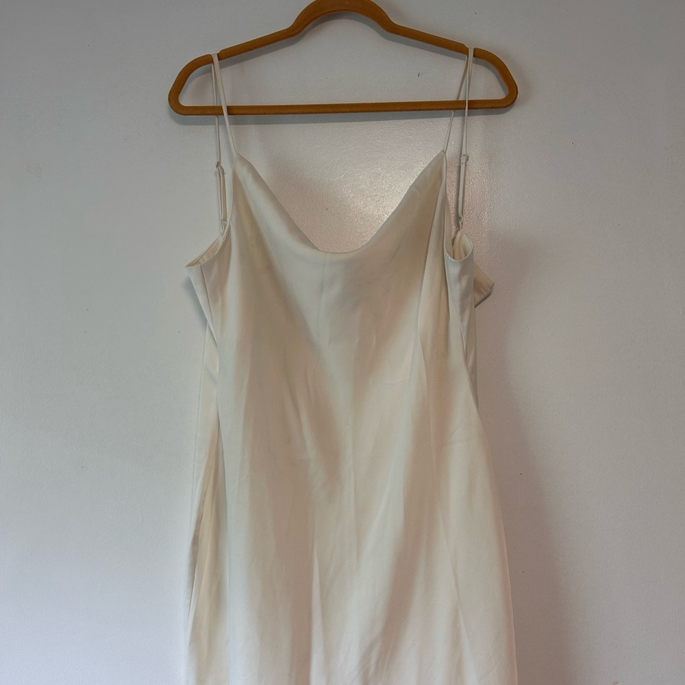Urban Outfitters Cream Slip Dress